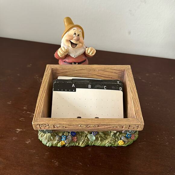 Vintage Dwarf Desk Address Rolodex - Picture 1 of 9